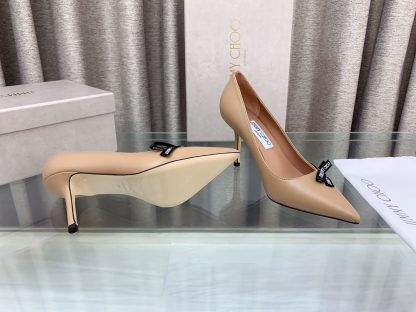 Jimmy Choo new letter bow high heels - Image 8