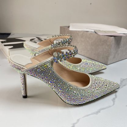 Jimmy Choo Diamond Heels - Image 8