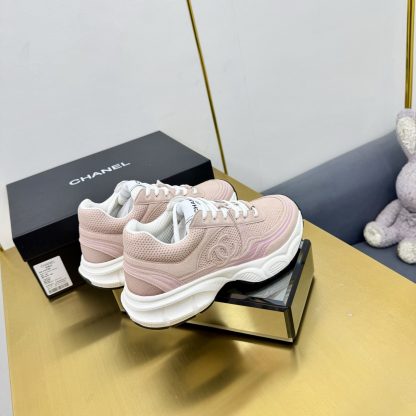Chanel men's and women's couple's natural skin color classic breathable casual dad shoes - Image 7