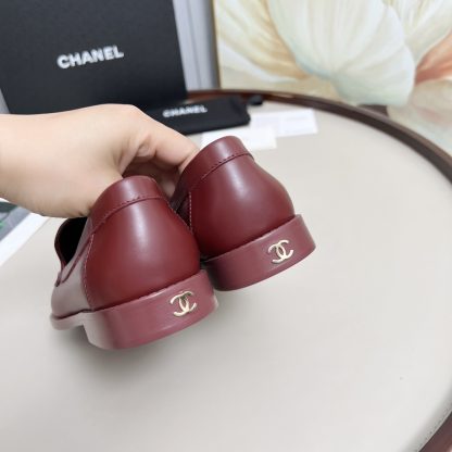 Chanel Spring/Summer Dancing Shoes Collection Red Retro Loafers - Image 8