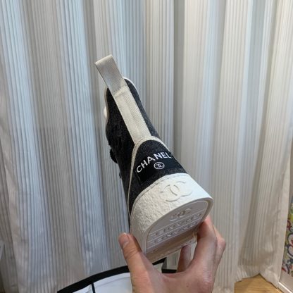 Chanel New Comfortable Black Mid-Boots - Image 7