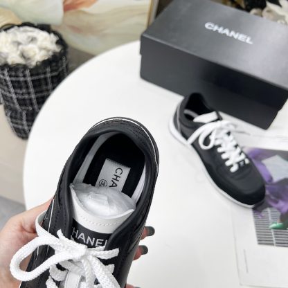 Chanel Spring and Autumn Super Durable Black Casual Shoes - Image 8