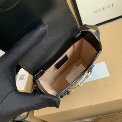 Gucci black horsebit bag - Image 8