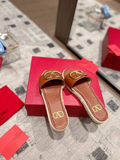 VALENTINO Studded Element Fashion Slippers - Image 8