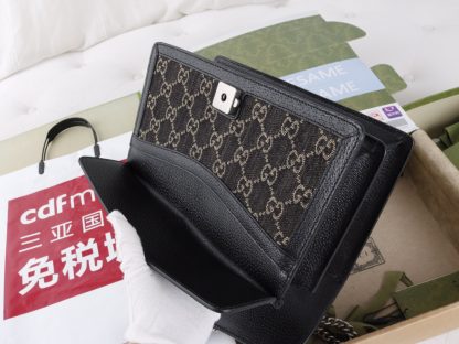 Gucci tiger head buckle black fashionable chain bag - Image 8