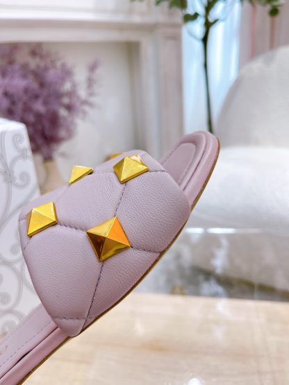 VALENTINO Studded Fashion Slippers - Image 6