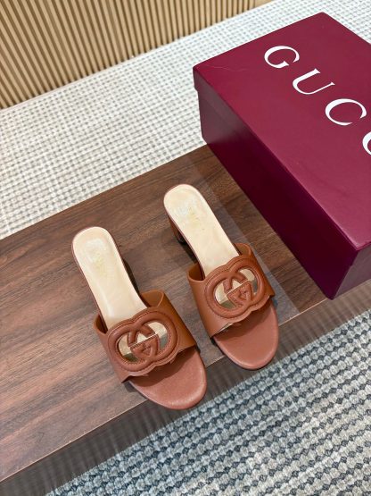 Gucci high heel sandals - Image 8