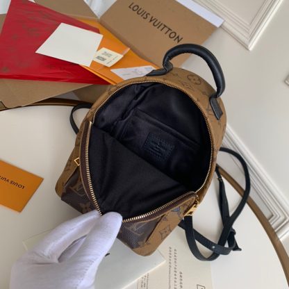 Louis Vuitton monogram backpack mini double backpack - Image 8