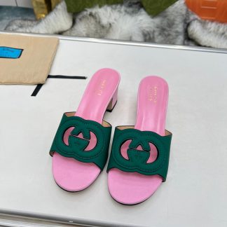 Gucci platform slippers