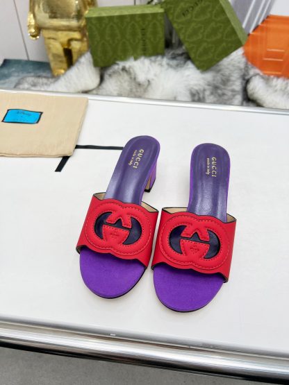 Gucci platform slippers