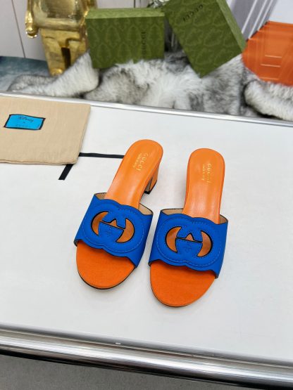 Gucci platform slippers
