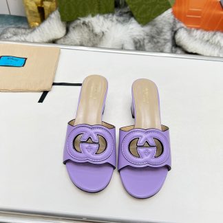 Gucci platform slippers