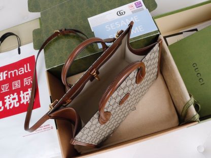 Gucci classic GG diamond quilted pattern handbag - Image 8