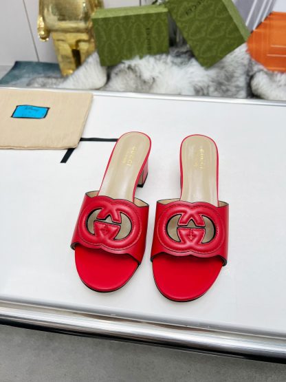 Gucci platform slippers