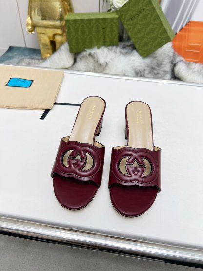 Gucci platform slippers