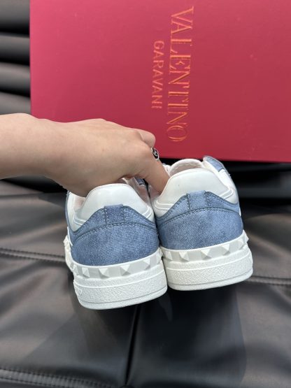 VALENTINO low-top calfskin sneakers - Image 8