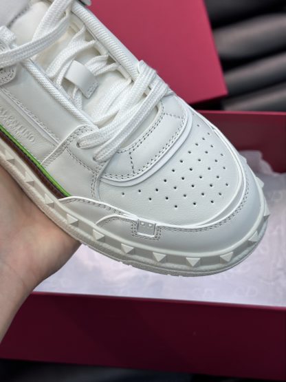 VALENTINO low-top calfskin sneakers - Image 8