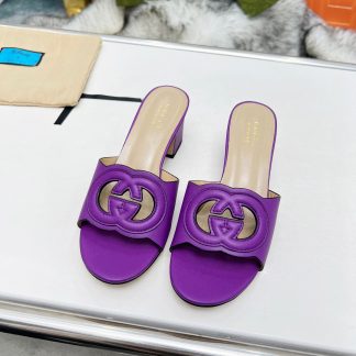 Gucci platform slippers