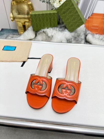 Gucci platform slippers