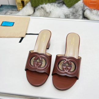 Gucci platform slippers