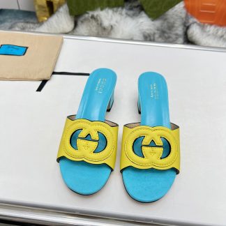 Gucci platform slippers