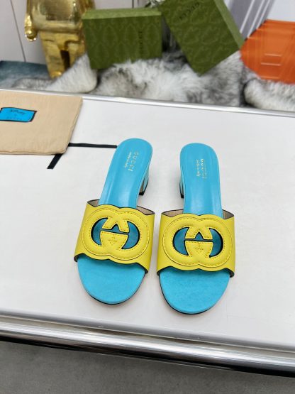 Gucci platform slippers