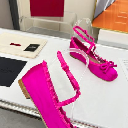 VALENTINO Minimalist Versatile Studded Element Flat Shoes Casual Shoes - Image 8