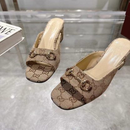 Gucci classic women's high heel sandals - Image 8