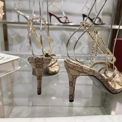 Gucci classic women's high heel sandals - Image 8