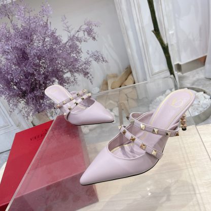VALENTINO pointed toe studded element fashionable sandals high heels - Image 8