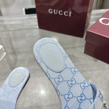 Gucci Horsebit Women's Beach Sandals - Image 8