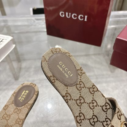 Gucci Horsebit Women's Beach Sandals - Image 8