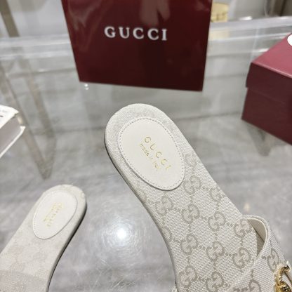 Gucci Horsebit Women's Beach Sandals - Image 7