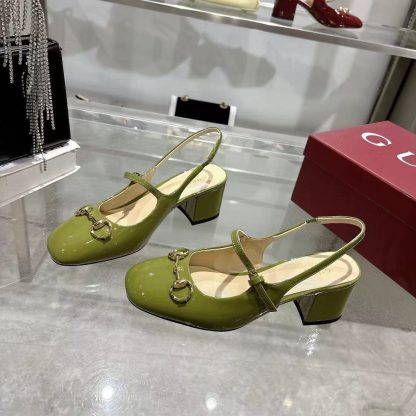 Gucci Women's Horsebit Closed Toe Sandals - Image 8