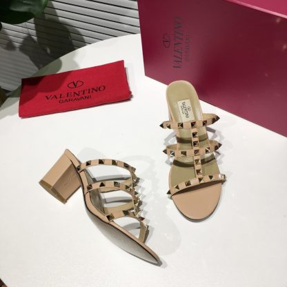 VALENTINO exquisite rivet sandals high heels - Image 8