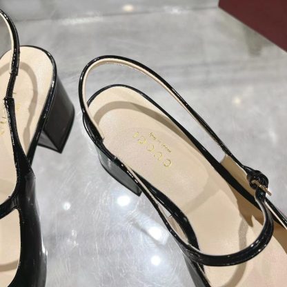 Gucci Women's Horsebit Closed Toe Sandals - Image 7