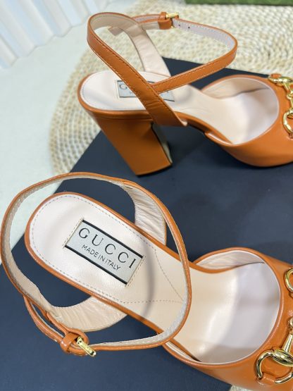 Gucci Women's Horsebit Sandals - Image 7