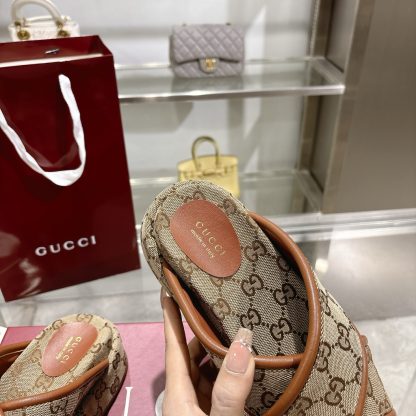 Gucci Women's New GG Cross-over Platform Sandals - Image 8