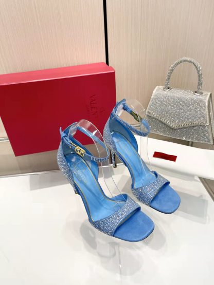 VALENTINO diamond-covered exquisite high heels - Image 7