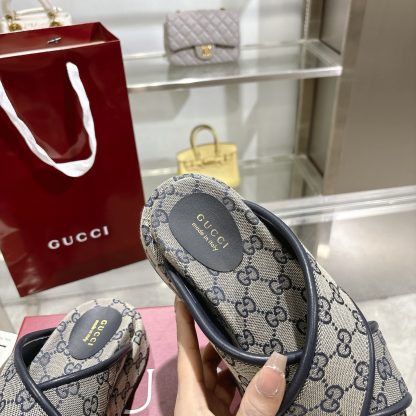 Gucci Women's New GG Cross-over Platform Sandals - Image 8