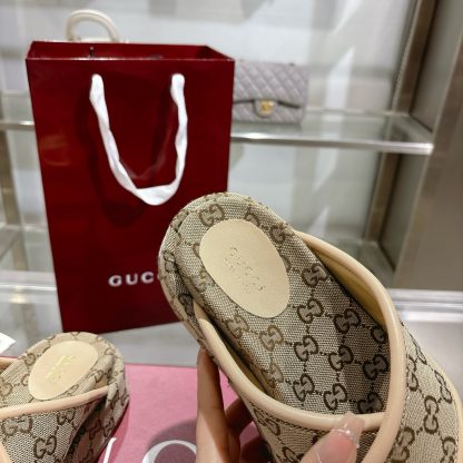 Gucci Women's New GG Cross-over Platform Sandals - Image 8
