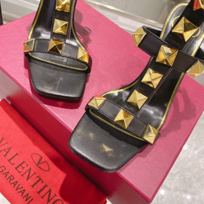VALENTINO Studded Sandals High Heels - Image 8