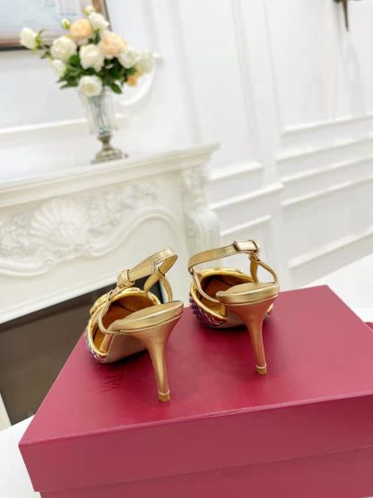 VALENTINO Hand-woven exquisite high heels - Image 8