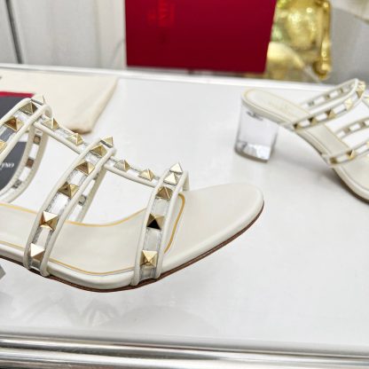 VALENTINO Transparent Heeled Sandals - Image 8