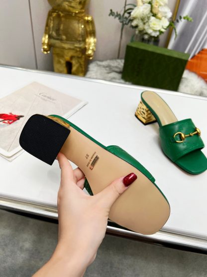 Gucci mid-heel slippers - Image 8