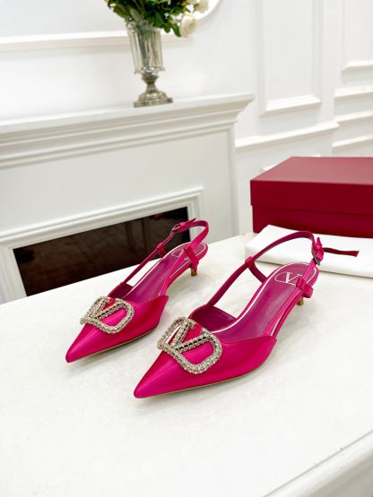 VALENTINO Elegant Style Temperament High Heels - Image 8