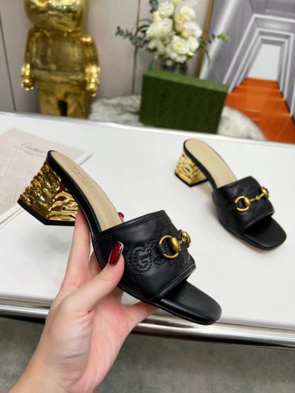 Gucci mid-heel slippers - Image 7