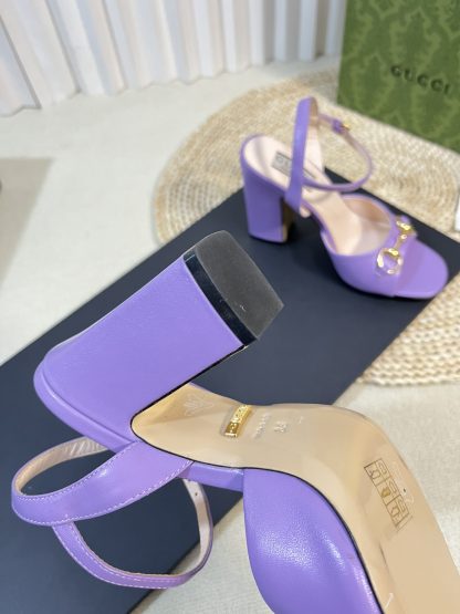 Gucci Double G Horsebit Sandals for Women - Image 8