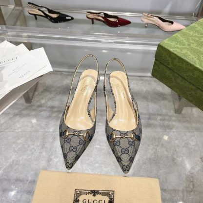 Gucci Women's Horsebit Closed Toe Sandals - Image 9