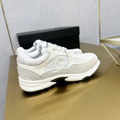 Chanel classic beige versatile casual sneakers - Image 8